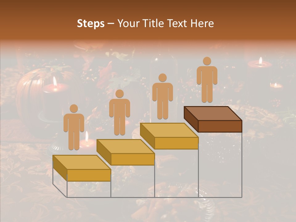 Thanks Candles Turkey PowerPoint Template