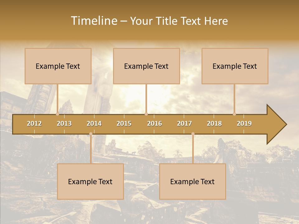 Carving Cambodian Mono PowerPoint Template