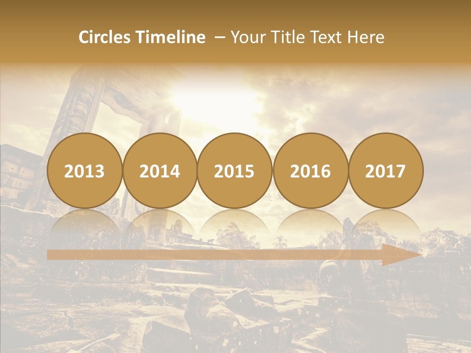 Carving Cambodian Mono PowerPoint Template