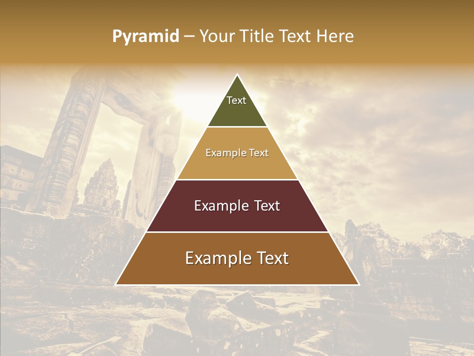 Carving Cambodian Mono PowerPoint Template