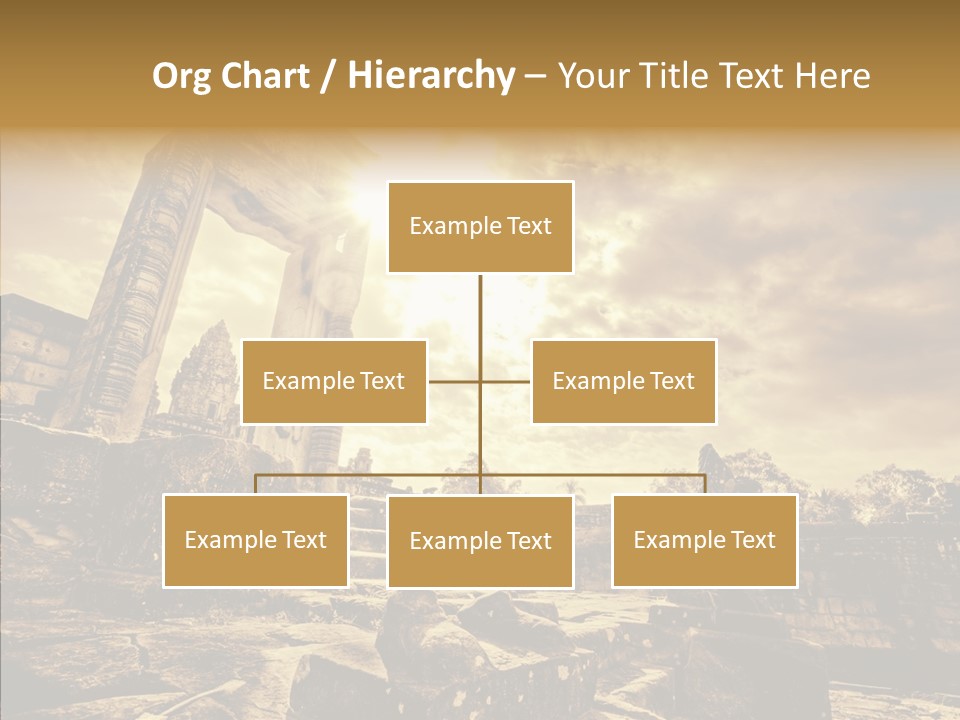 Carving Cambodian Mono PowerPoint Template