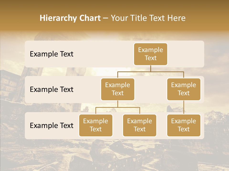 Carving Cambodian Mono PowerPoint Template