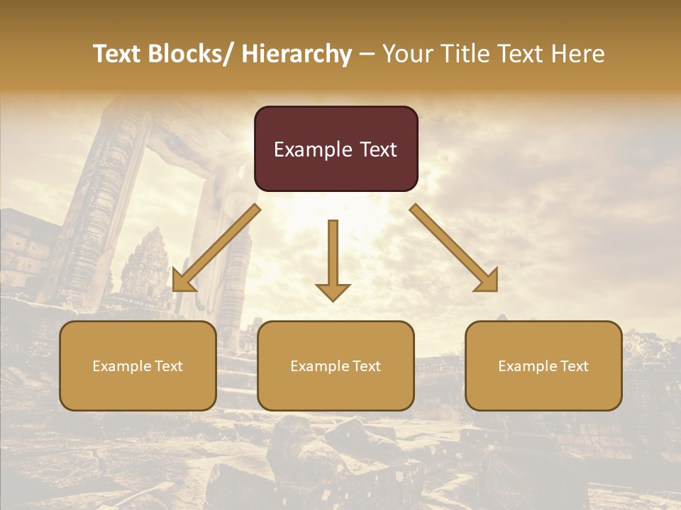 Carving Cambodian Mono PowerPoint Template