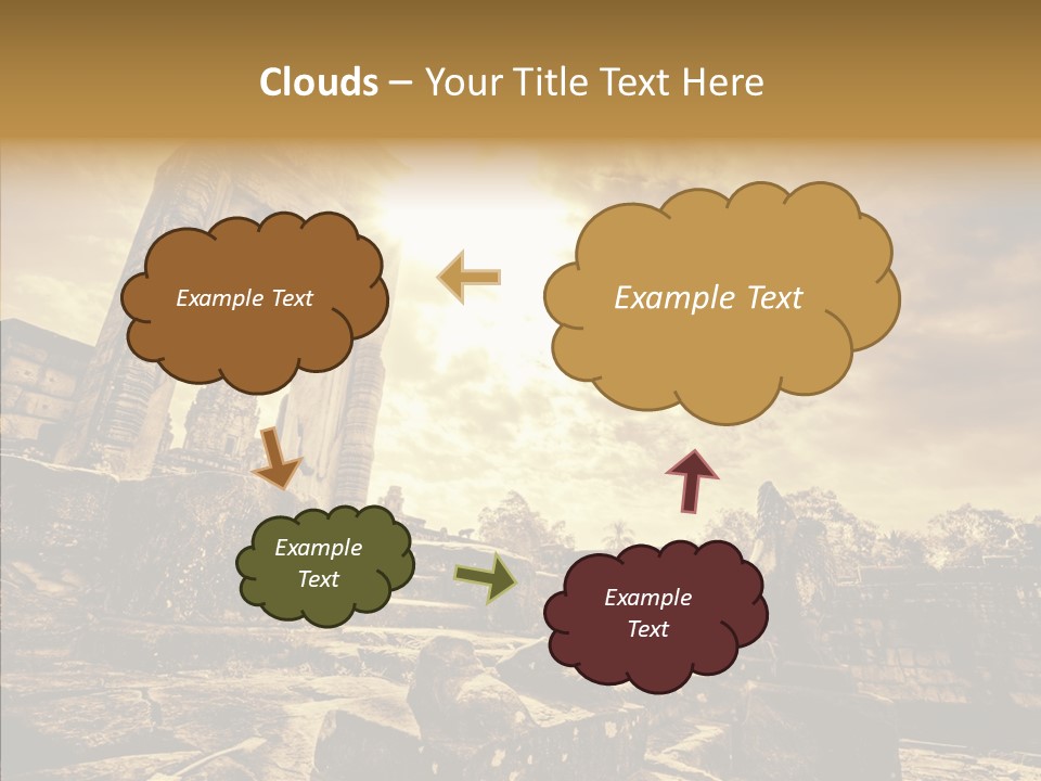Carving Cambodian Mono PowerPoint Template