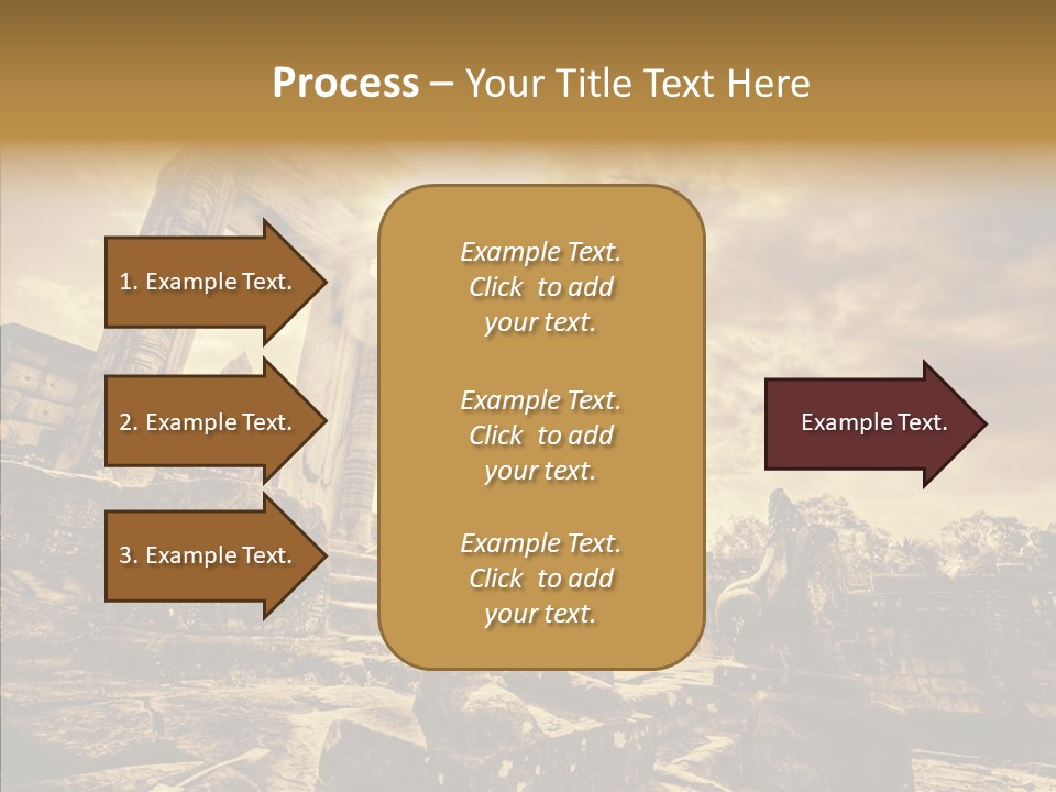 Carving Cambodian Mono PowerPoint Template