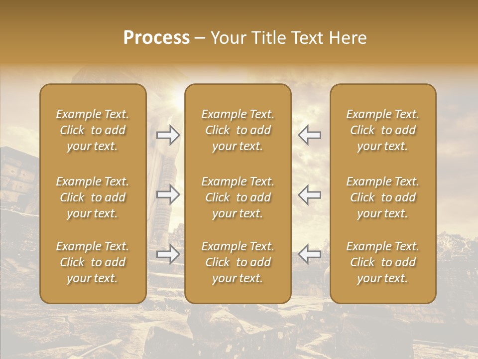 Carving Cambodian Mono PowerPoint Template
