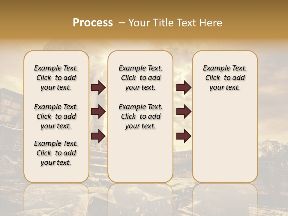 Carving Cambodian Mono PowerPoint Template