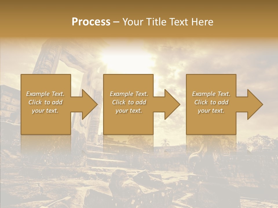 Carving Cambodian Mono PowerPoint Template