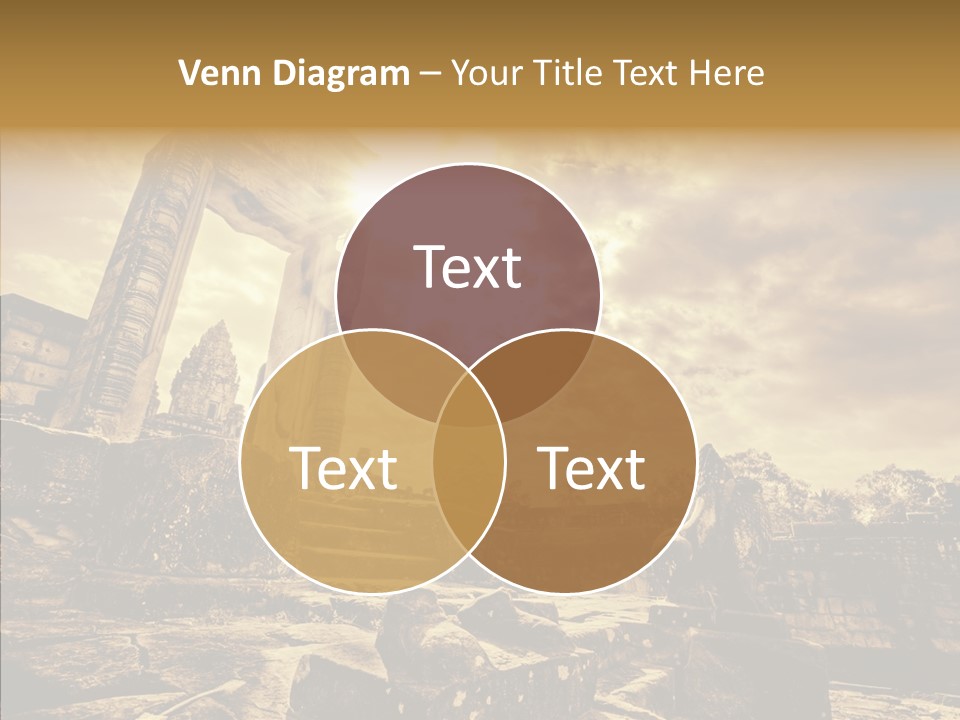 Carving Cambodian Mono PowerPoint Template