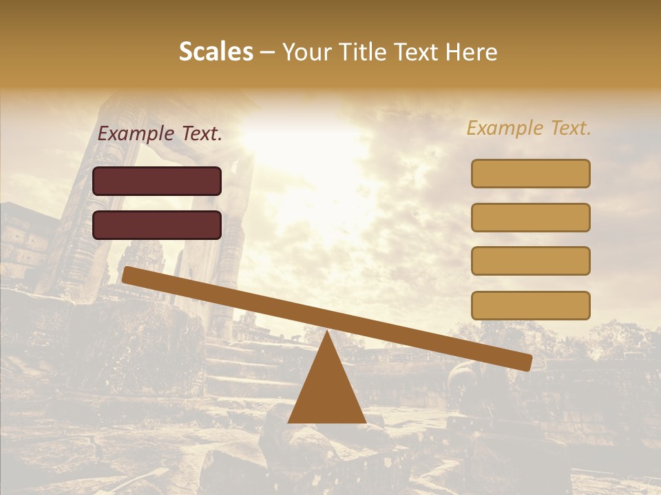 Carving Cambodian Mono PowerPoint Template