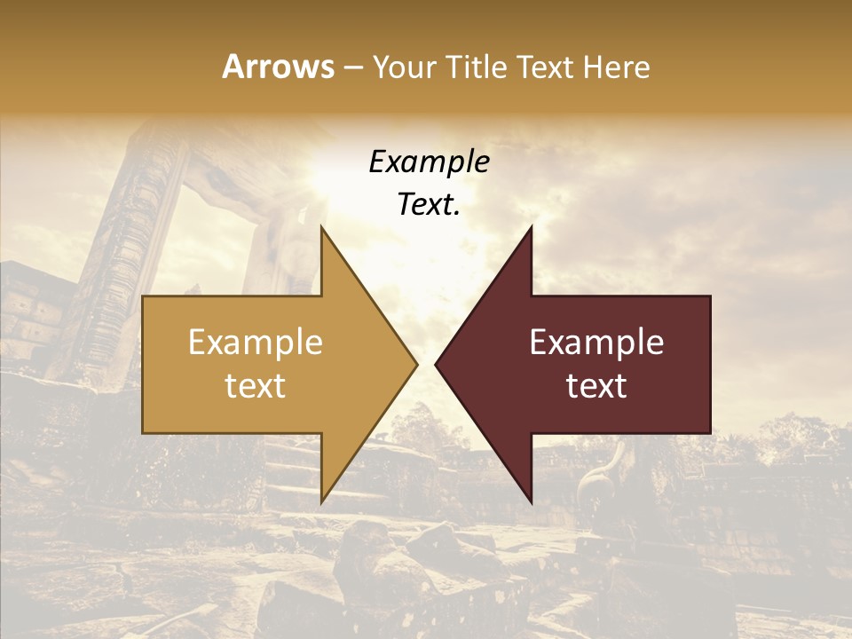 Carving Cambodian Mono PowerPoint Template