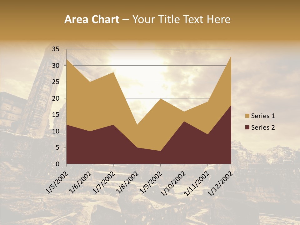 Carving Cambodian Mono PowerPoint Template