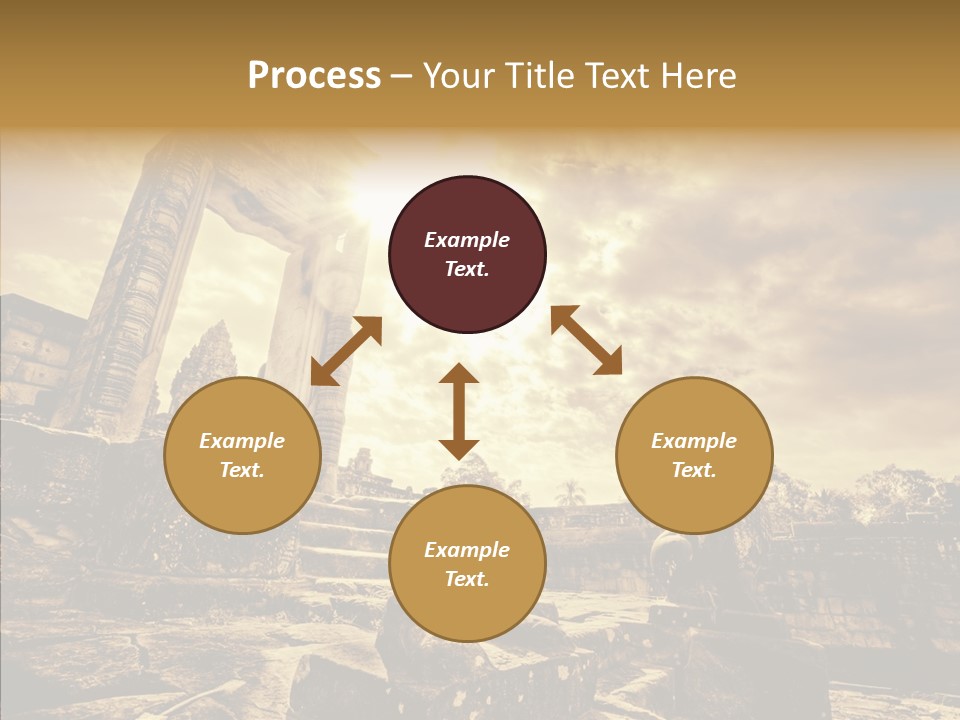 Carving Cambodian Mono PowerPoint Template