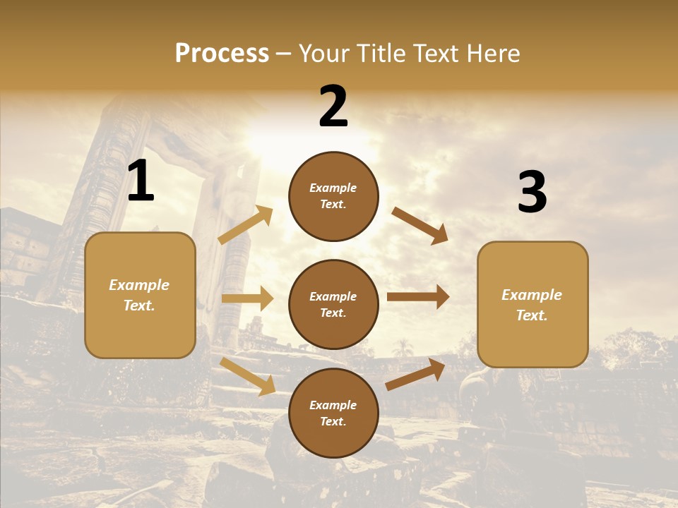 Carving Cambodian Mono PowerPoint Template