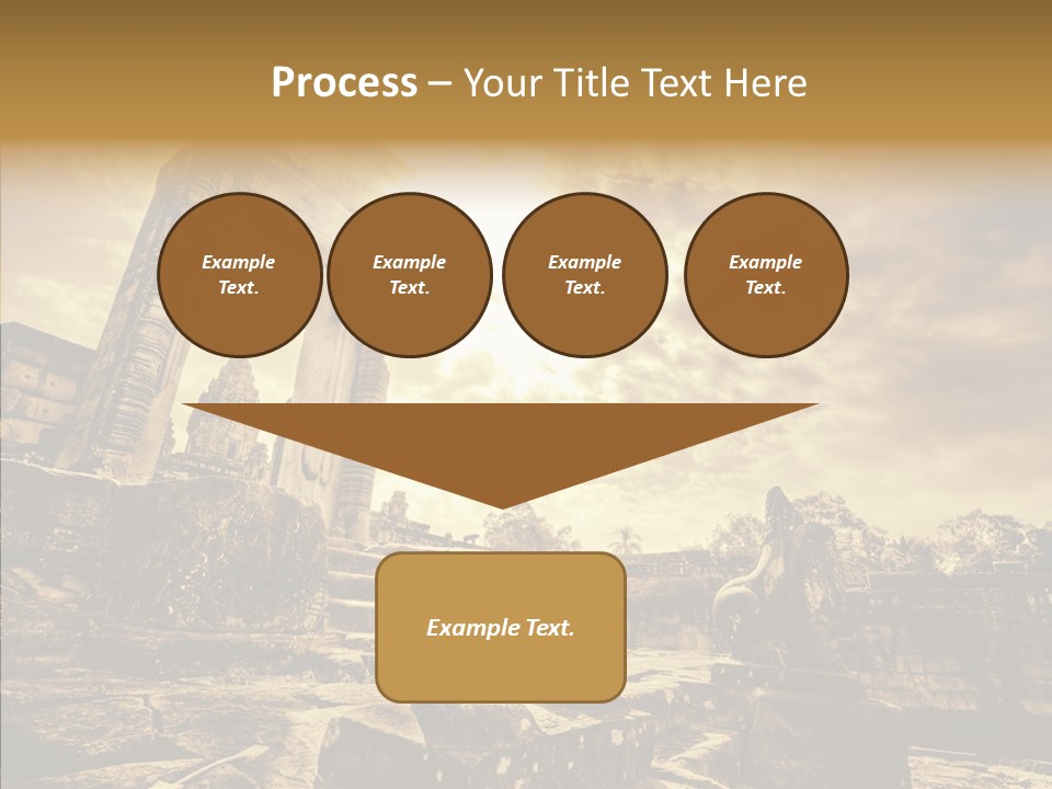 Carving Cambodian Mono PowerPoint Template
