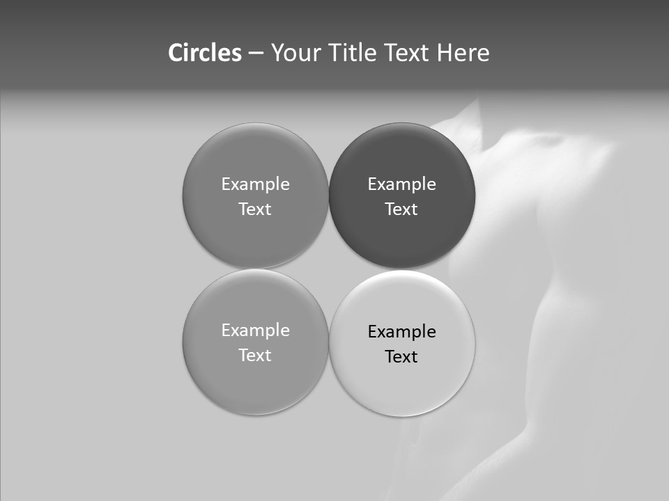 Flex Shoulders Male PowerPoint Template