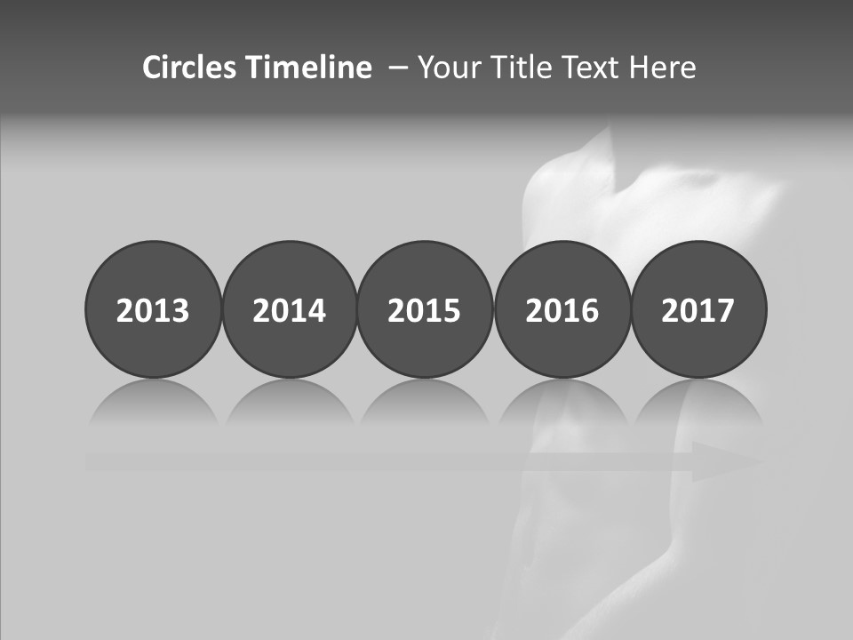 Flex Shoulders Male PowerPoint Template