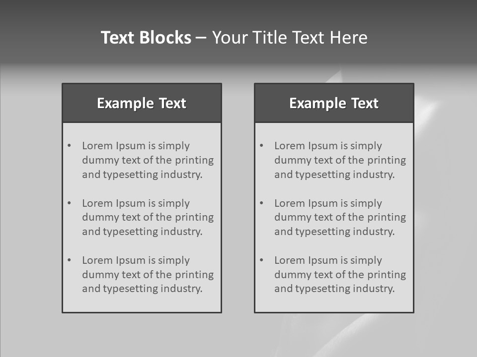 Flex Shoulders Male PowerPoint Template