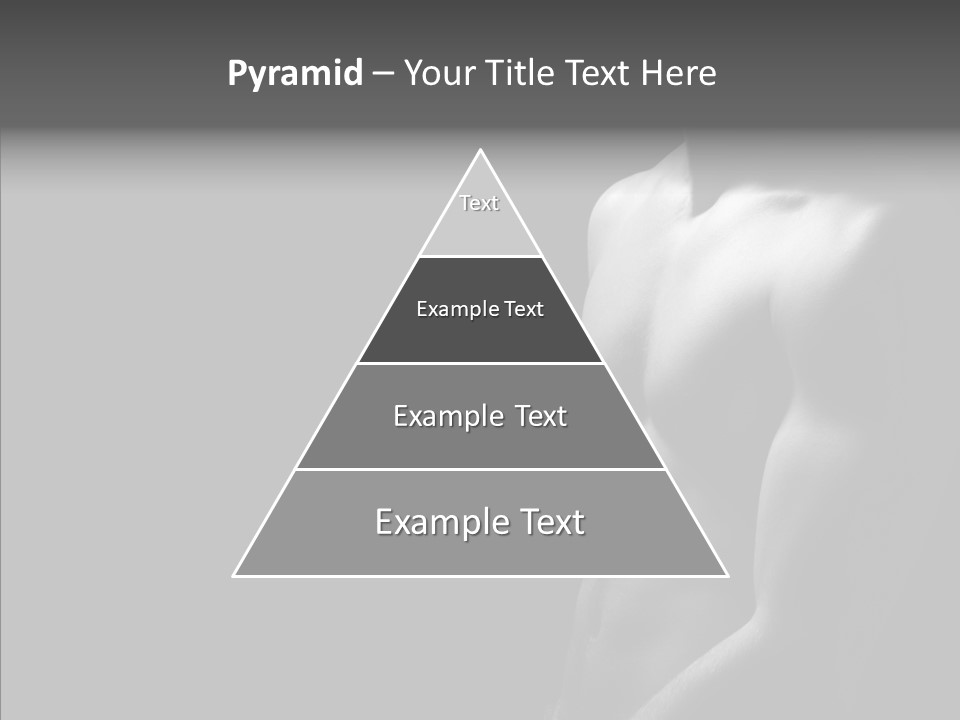 Flex Shoulders Male PowerPoint Template