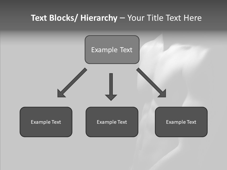Flex Shoulders Male PowerPoint Template