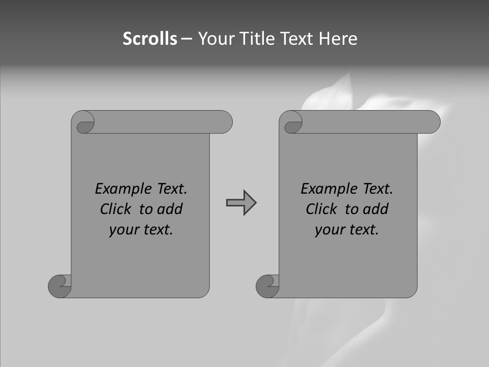 Flex Shoulders Male PowerPoint Template