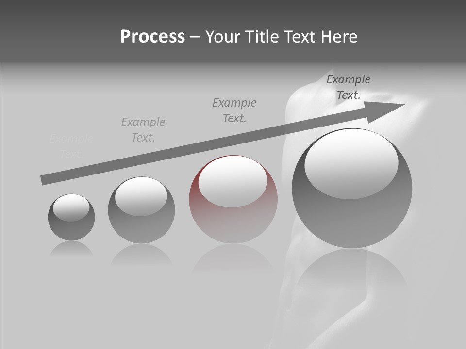 Flex Shoulders Male PowerPoint Template