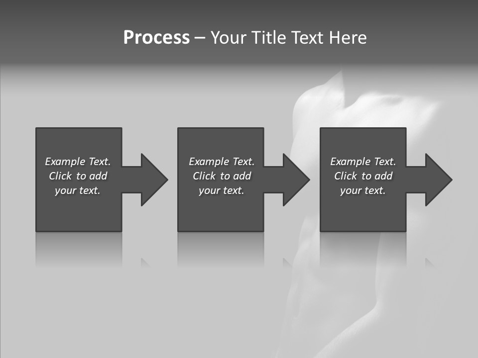 Flex Shoulders Male PowerPoint Template