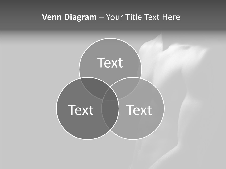 Flex Shoulders Male PowerPoint Template