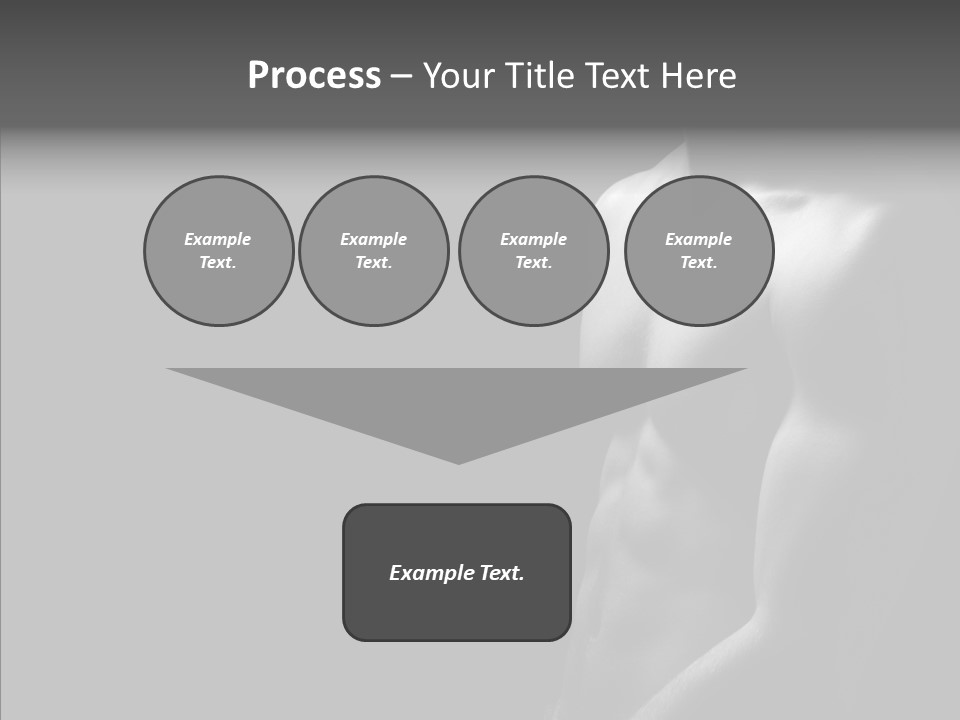 Flex Shoulders Male PowerPoint Template