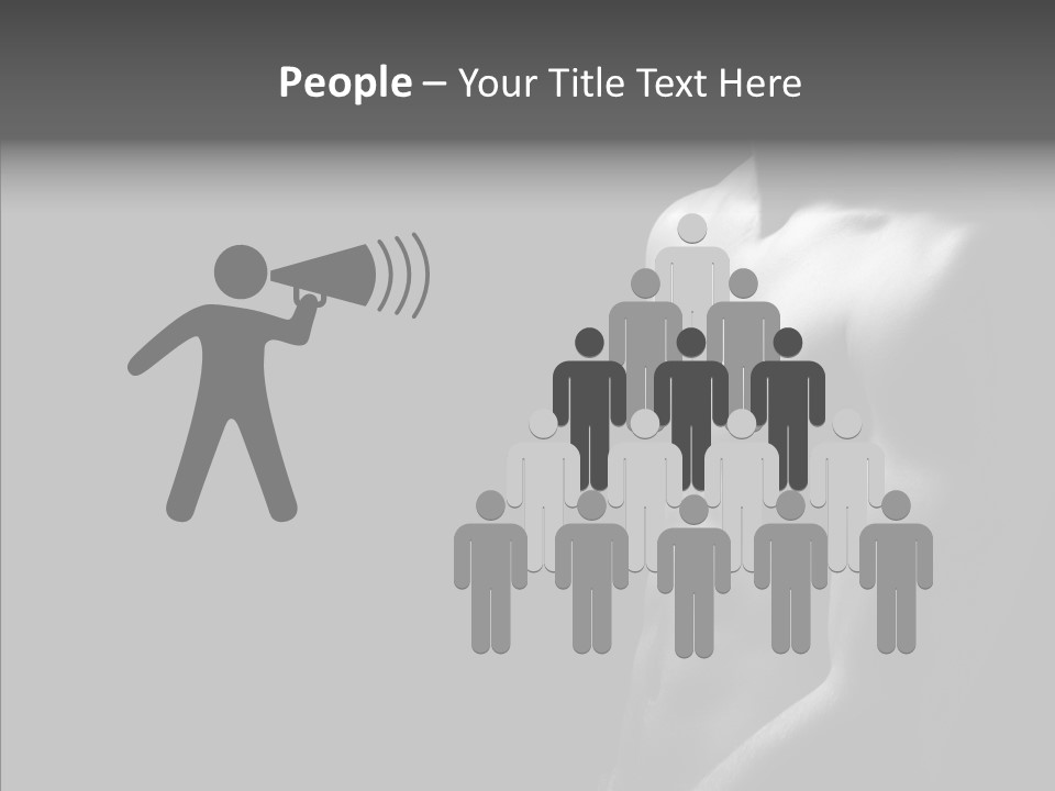 Flex Shoulders Male PowerPoint Template