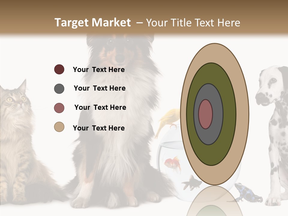 Animal Domestic Animal Fish PowerPoint Template