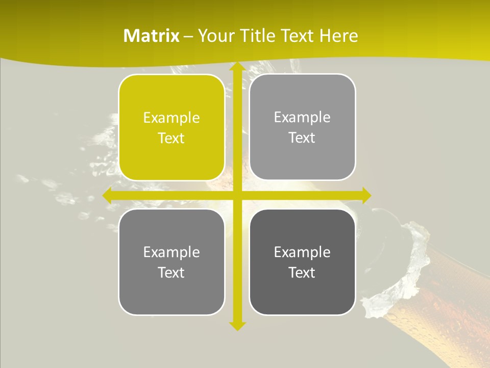 Motion Popping Single PowerPoint Template