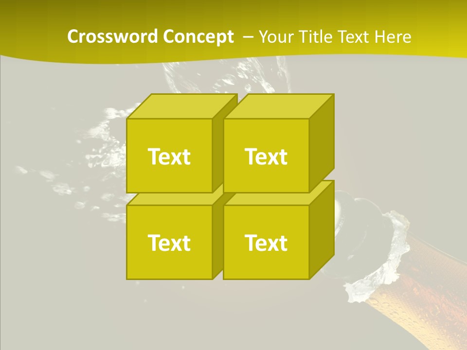 Motion Popping Single PowerPoint Template