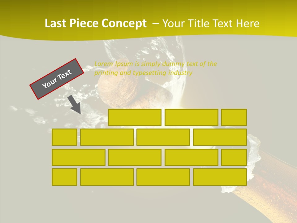 Motion Popping Single PowerPoint Template