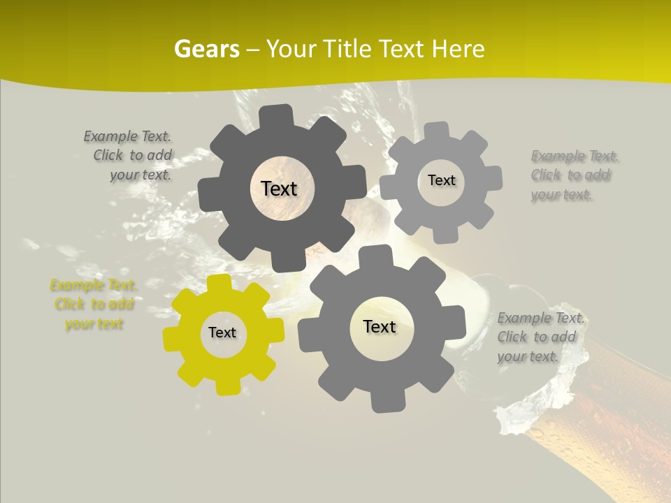 Motion Popping Single PowerPoint Template