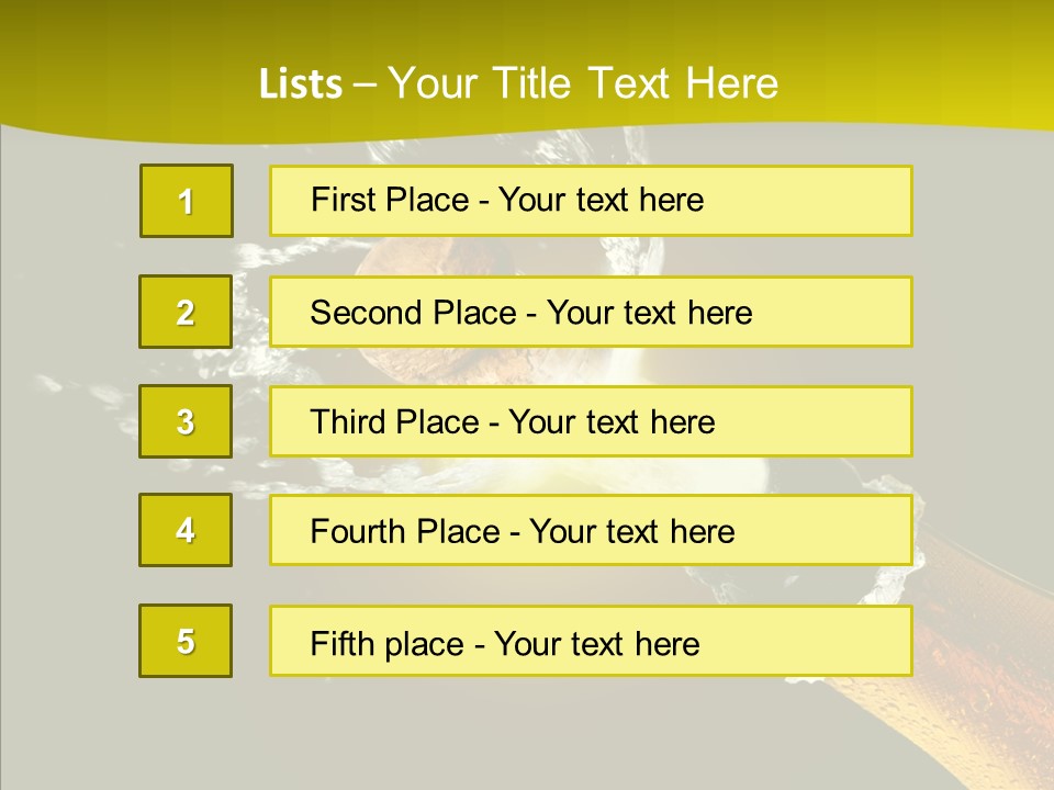 Motion Popping Single PowerPoint Template