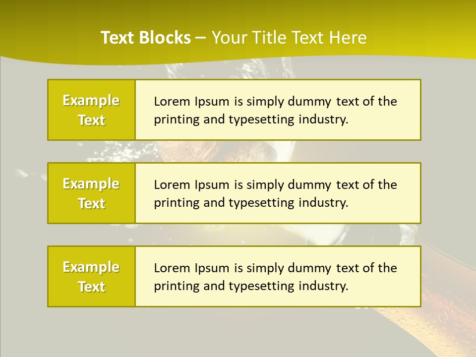 Motion Popping Single PowerPoint Template