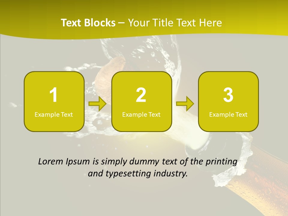 Motion Popping Single PowerPoint Template