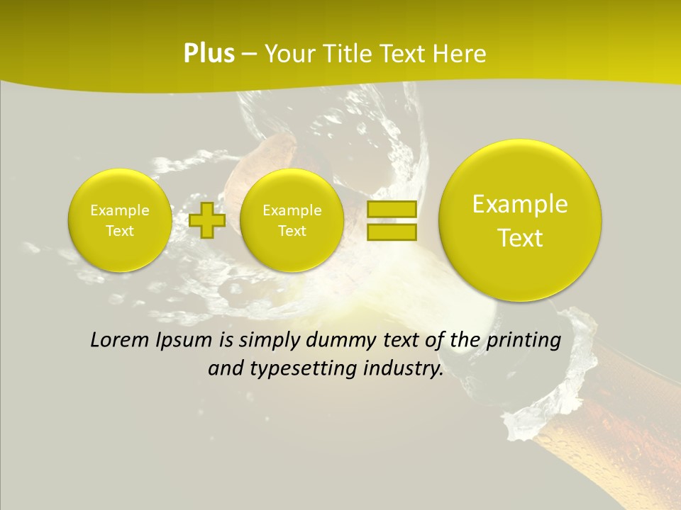 Motion Popping Single PowerPoint Template