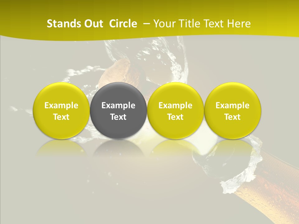 Motion Popping Single PowerPoint Template