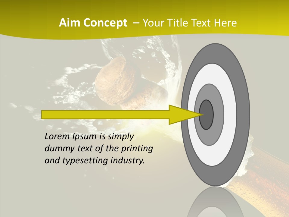 Motion Popping Single PowerPoint Template