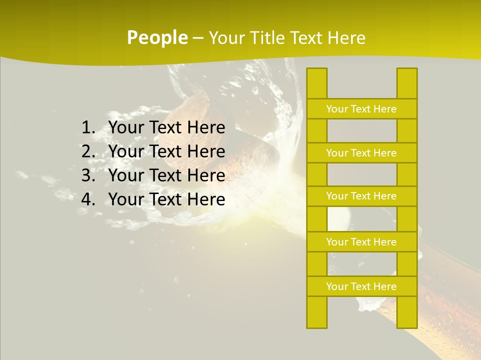 Motion Popping Single PowerPoint Template