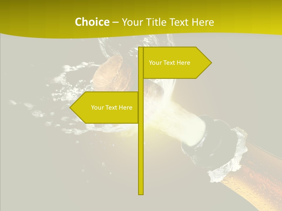 Motion Popping Single PowerPoint Template