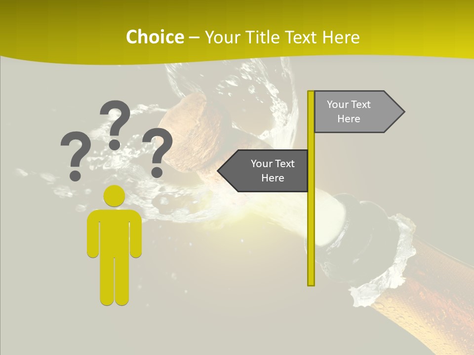Motion Popping Single PowerPoint Template