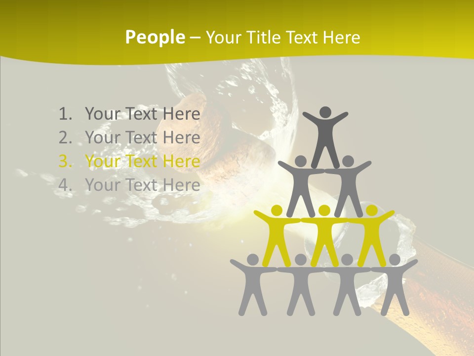 Motion Popping Single PowerPoint Template