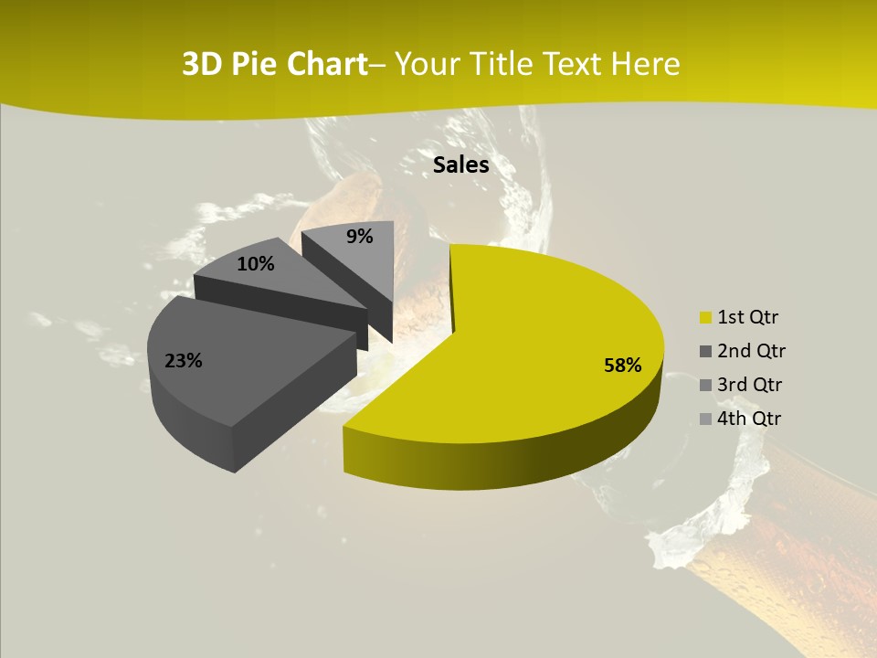 Motion Popping Single PowerPoint Template