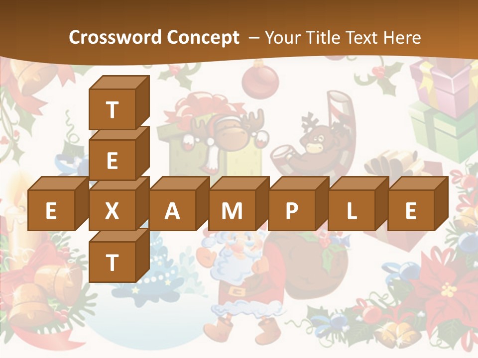 Red Design Gift PowerPoint Template