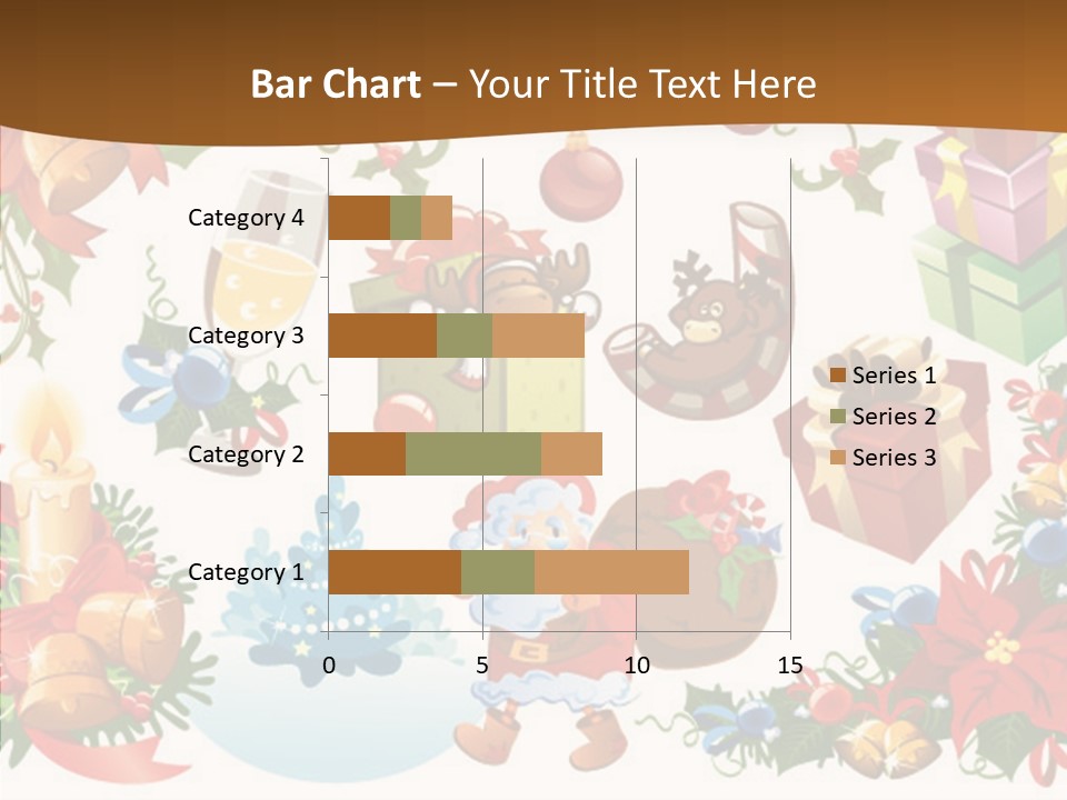 Red Design Gift PowerPoint Template