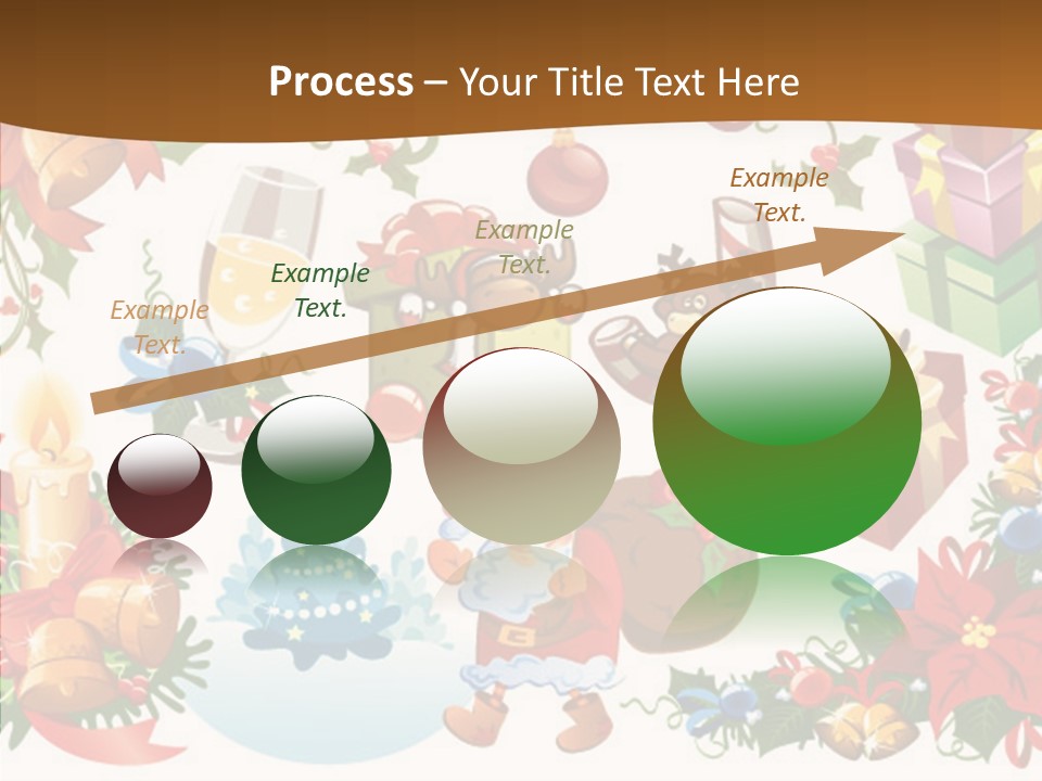 Red Design Gift PowerPoint Template