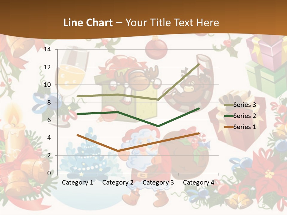 Red Design Gift PowerPoint Template
